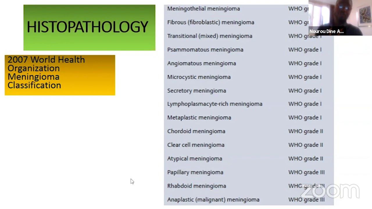 Young African Neurosurgeons present "Meningiomas" with Nourou Bankole MD смотреть онлайн