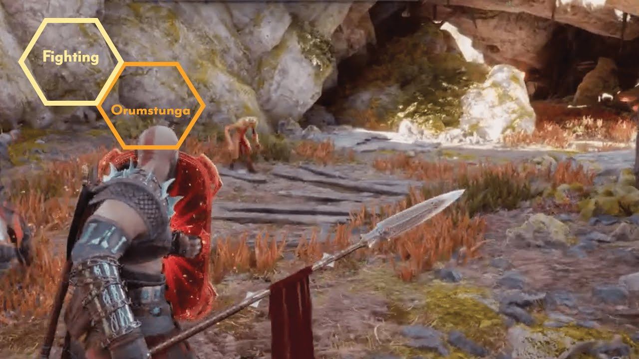 God of War Ragnarok | Fighting Ormstunga смотреть онлайн