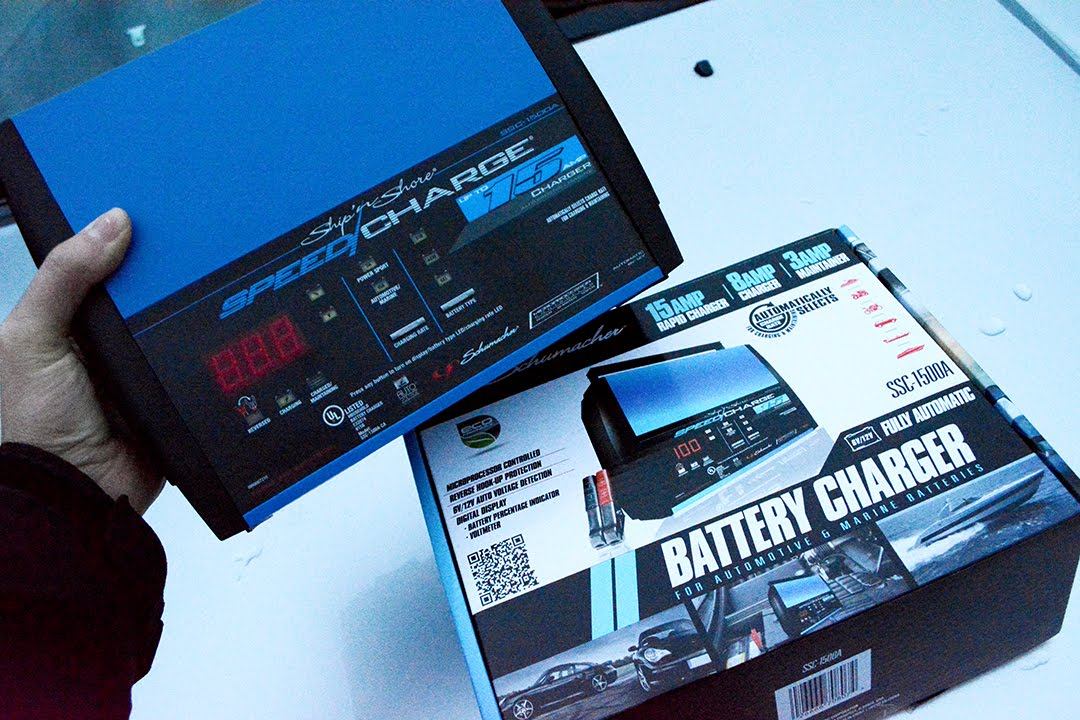 Schumacher Battery Charger Unboxing смотреть онлайн