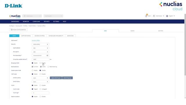 Nuclias Cloud Tutorial - How to Configure Basic SSID Options with WPA+WPA2 Security смотреть онлайн