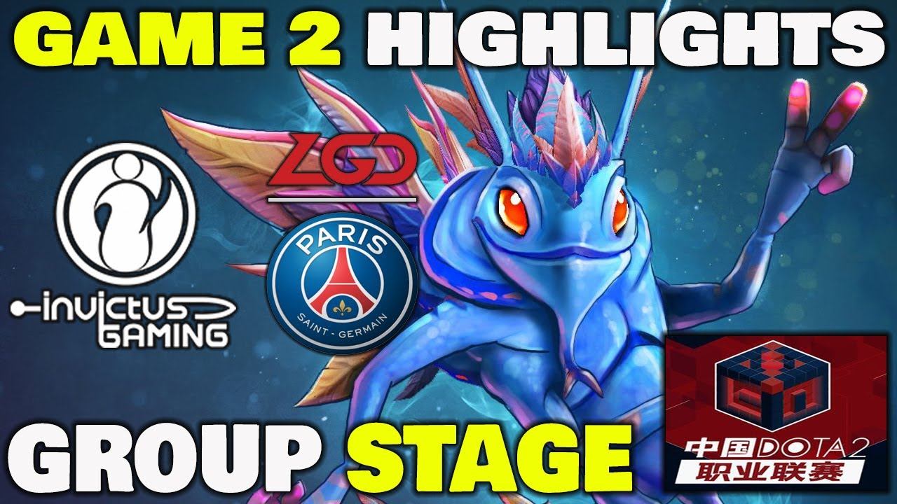 INVICTUS GAMING VS PSG.LGD GAME 2 China Pro League Season 1 смотреть онлайн