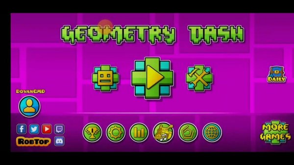 Играем В Geometry Dash в geode