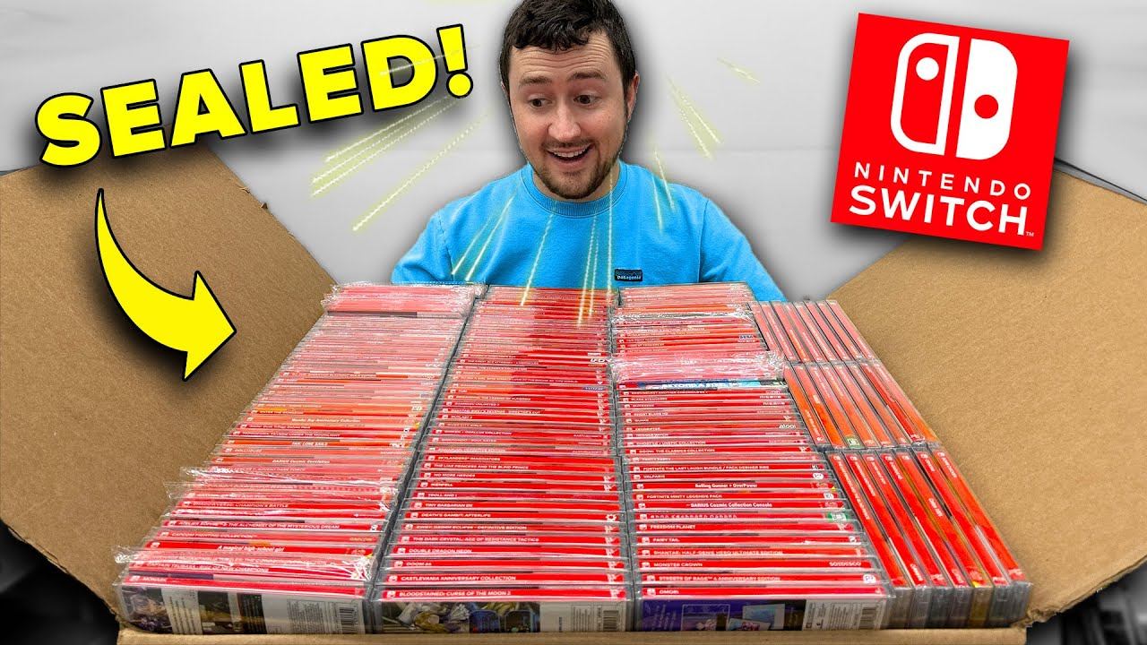 Finding the BEST Nintendo Switch Collection смотреть онлайн