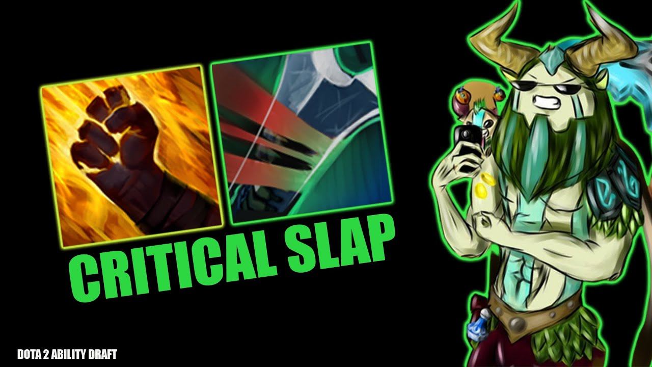 Critical Slap SLEIGHT OF FIST + MORTAL STRIKE | Ability Draft смотреть онлайн