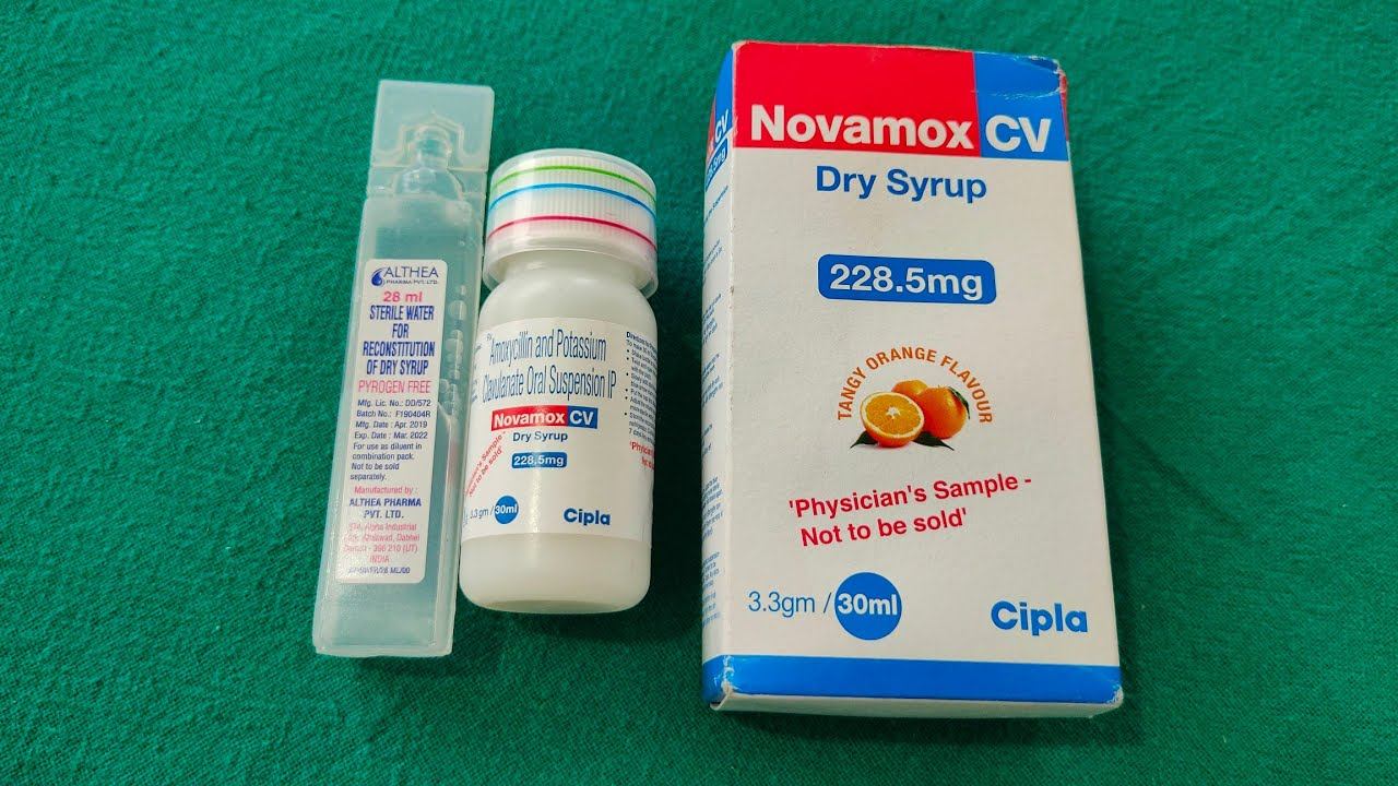 Novamox - CV Dry Syrup || फेफड़ो के इंफेक्शन को दूर करने का Best Antibiotic , Details Review смотреть онлайн