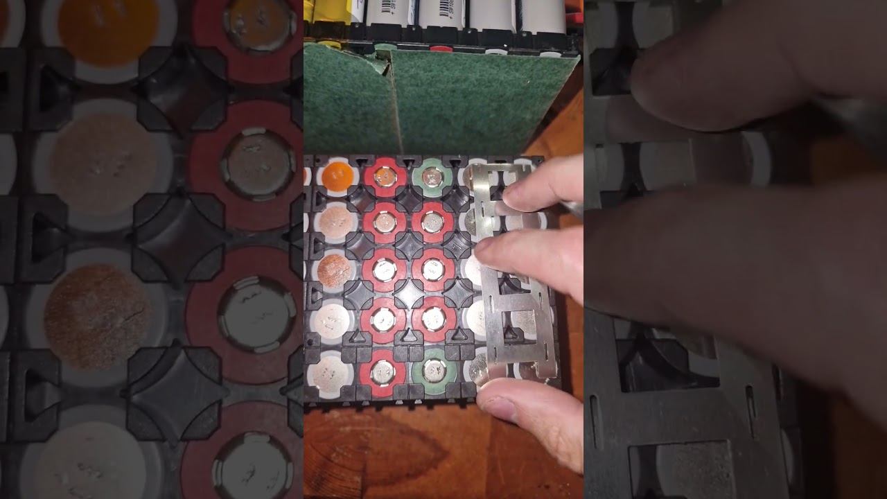 18650/21700 Battery building tip, flatten the nickle for no sharp edges смотреть онлайн