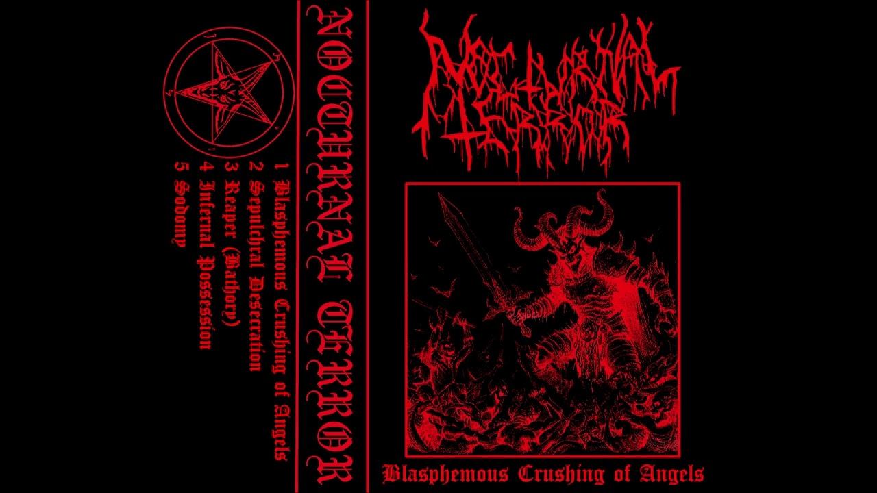 Nocturnal Terror (Brazil) - Blasphemous Crushing of Angels (Demo) 2024 смотреть онлайн
