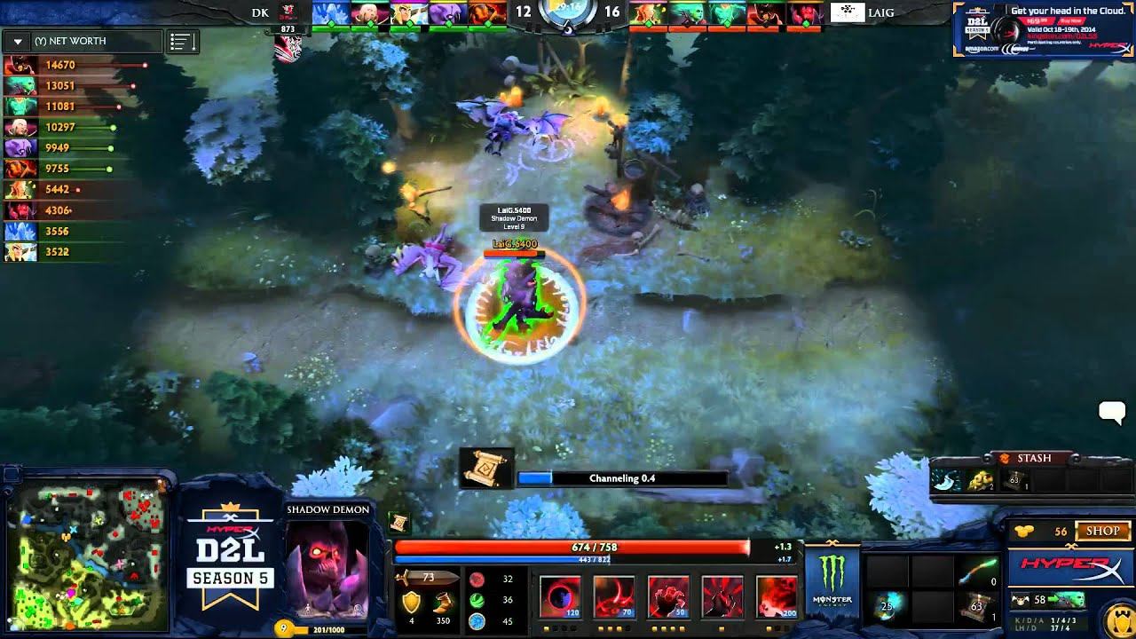 [HyperX D2L S5] LAI Gaming vs Team DK Game 1 смотреть онлайн
