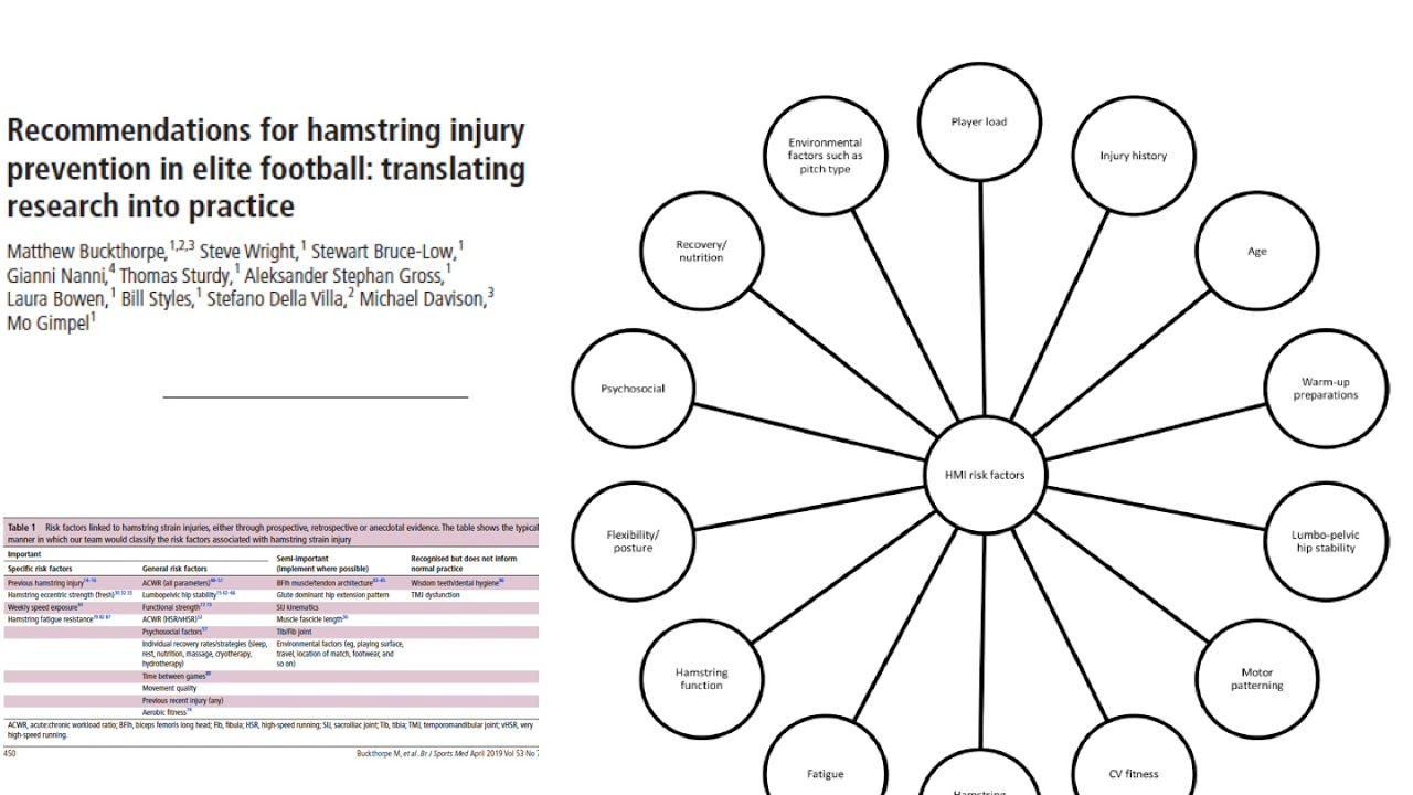 Hamstring Webinar FFF смотреть онлайн