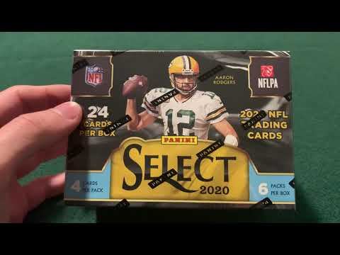 Blue and Orange Die-Cuts! 🏈 2020 Select Football Blaster Box смотреть онлайн