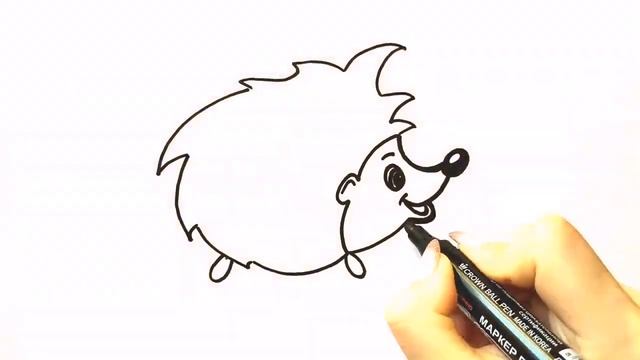 ЁЖИК / мультик раскраска для детей / Нарисуй Ка смотреть онлайн