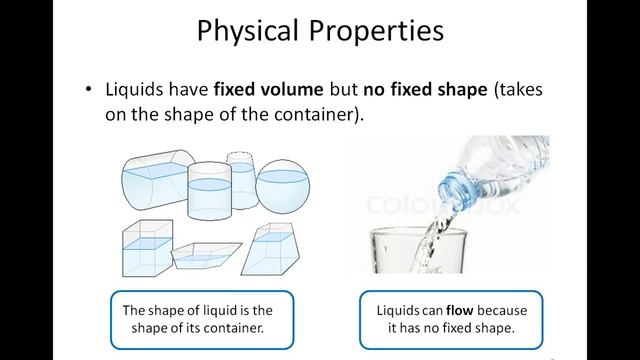 Kinetic Model of Matter - Video 1 (Physical properties for solids, liquids and gases) смотреть онлайн