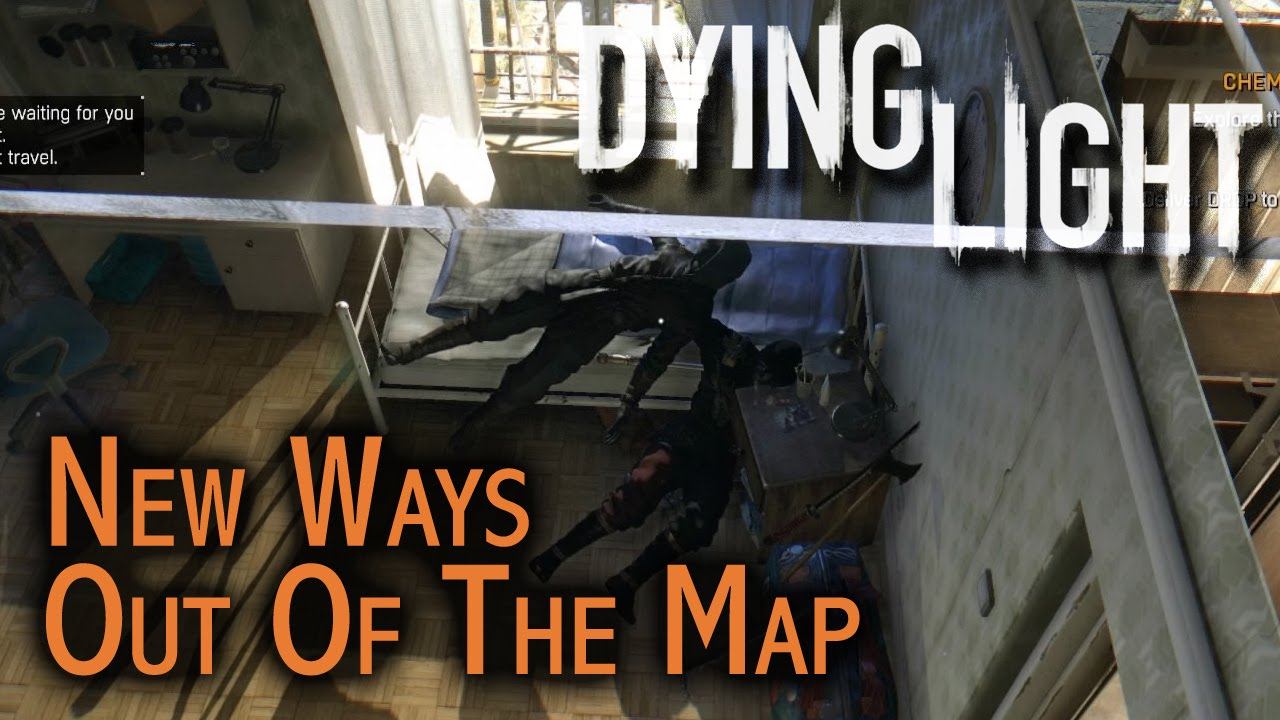 Dying Light - New way outside the map in The Following & Back into the Tower ceiling смотреть онлайн