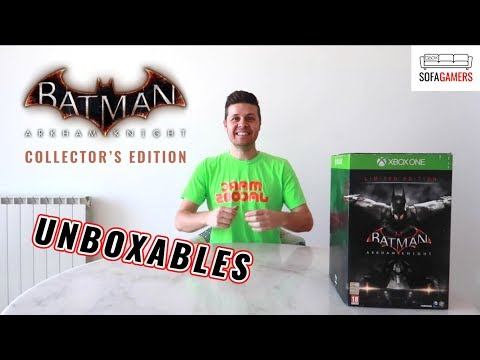 BATMAN ARKHAM KNIGHT COLLECTOR'S EDITION XBOX ONE Unboxing - The Unboxables Series #13 смотреть онлайн
