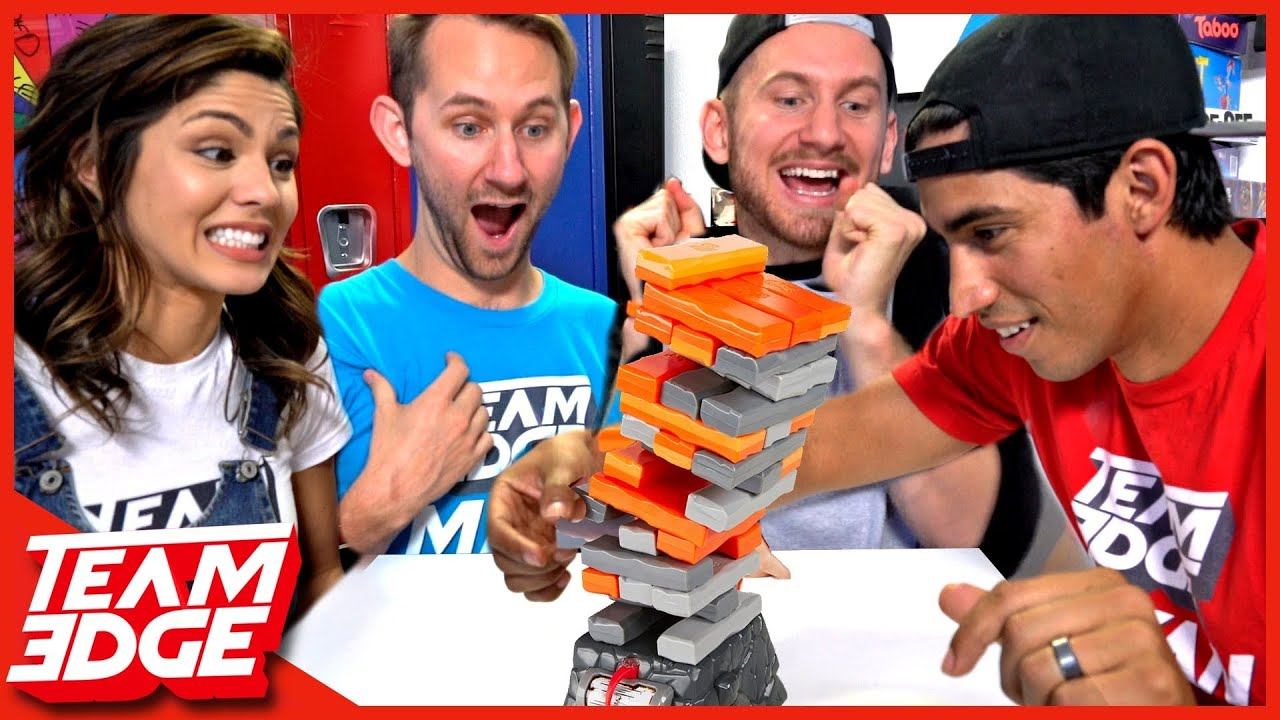 JENGA QUAKE CHALLENGE! ft. Megan Batoon смотреть онлайн
