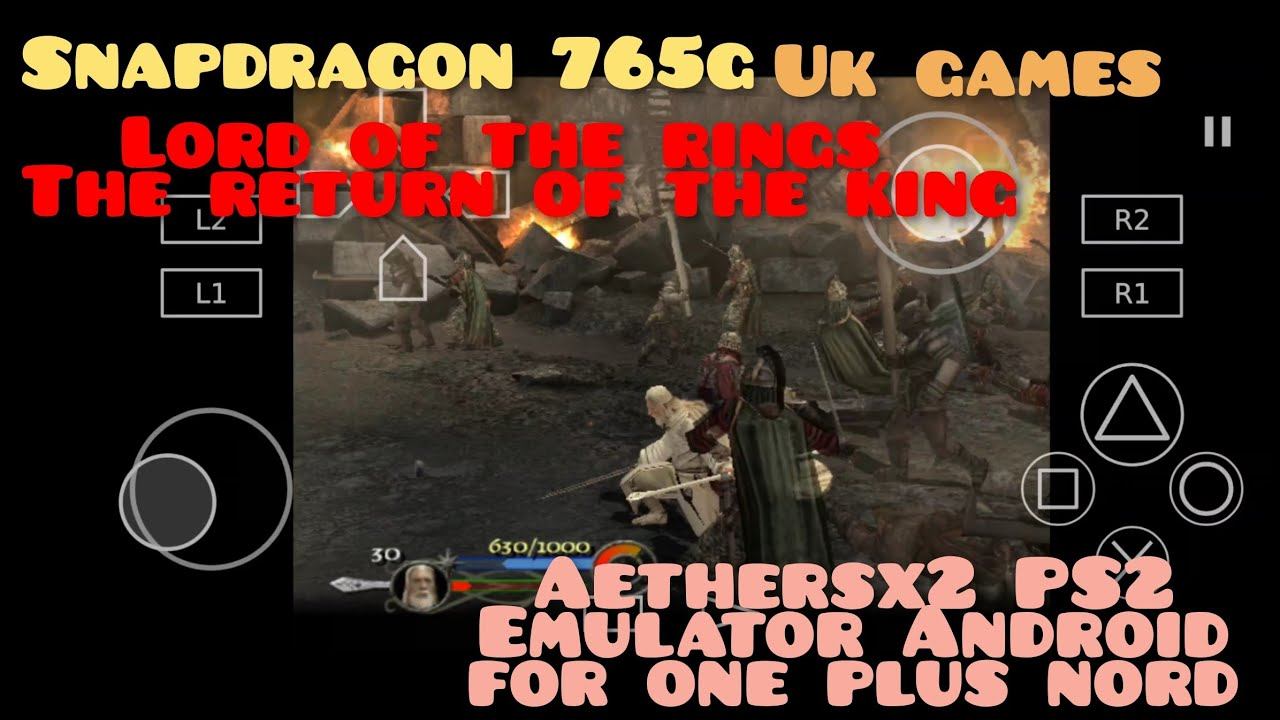 Lord Of The Rings,The Return Of The King | Aethersx2 PS2 Emulator |Android Snapdragon 765G| Gamepla смотреть онлайн