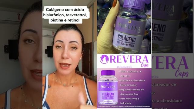 Revera Caps rejuvenescimento em cápsulas, Colágeno, Resveratrol, Ácido Hialurônico, Biotina,Retinol смотреть онлайн