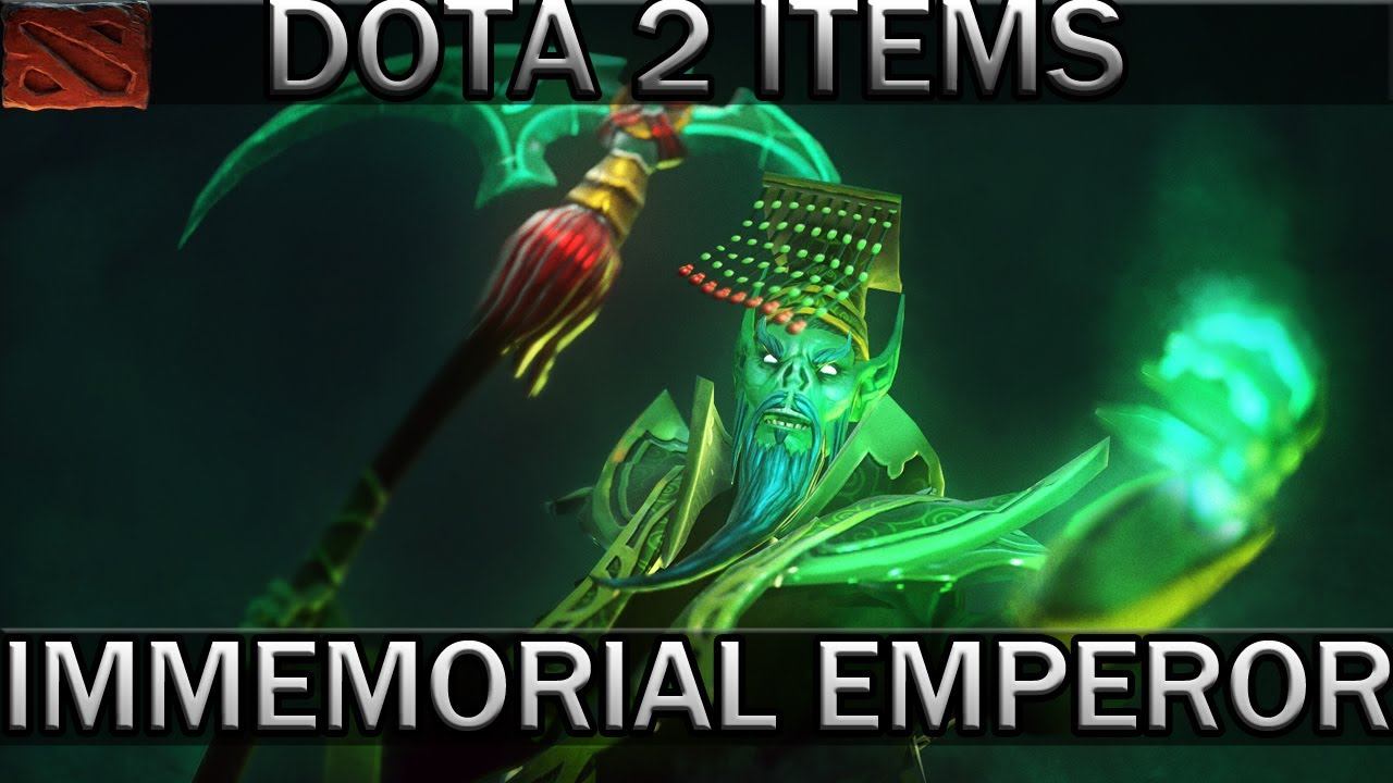Dota 2 Items : Necrophos ( Necrolyte ) - Immemorial Emperor set review смотреть онлайн