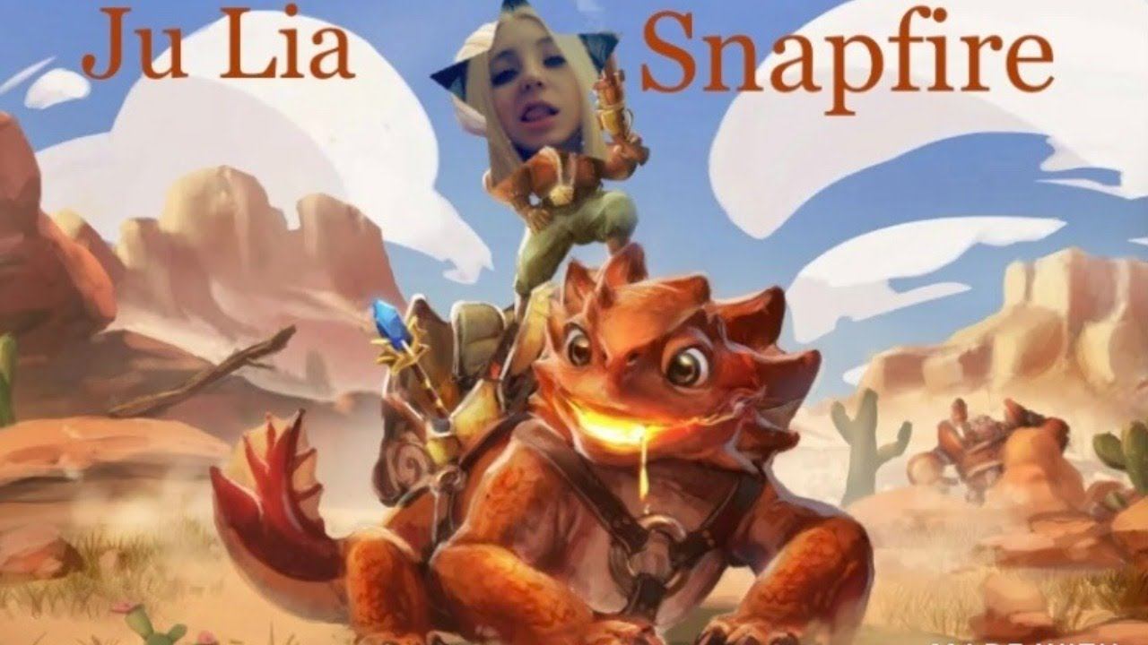 DOTA 2 Ju Lia - Snapfire смотреть онлайн