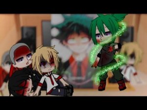 Реакция Обидчиков Мидории на него//Моя геройская академия//