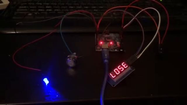 Arduino countdown timer TM1637 with button to stop with 2 buzzer tones смотреть онлайн