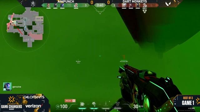 AIMPUNCH vs DART MONKEYS: Game 1 - VCT Game Changers Academy смотреть онлайн