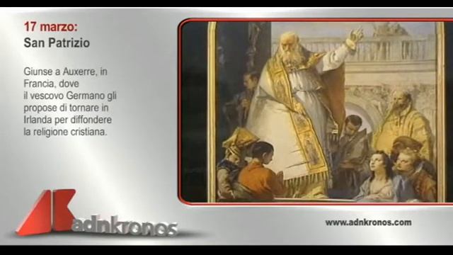 17 MARZO SANTO DEL GIORNO : SAN PATRIZIO смотреть онлайн