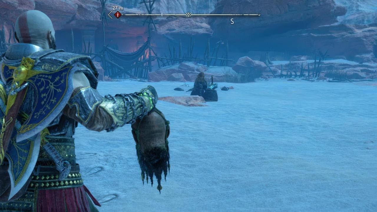 God of War Ragnarok - Thrud Wields Mjolnir Scene (4K 60FPS PS5) смотреть онлайн