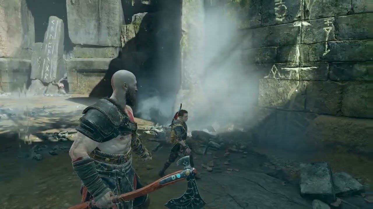 God of War PC - Revenant Poison & Brenna Daudi Boss - Demon Crocodile смотреть онлайн