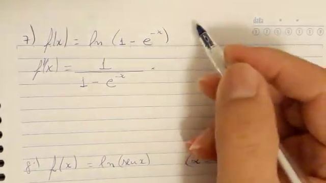 Derivadas Ln, arctg e arcsen. lista do 1 ao 12 смотреть онлайн