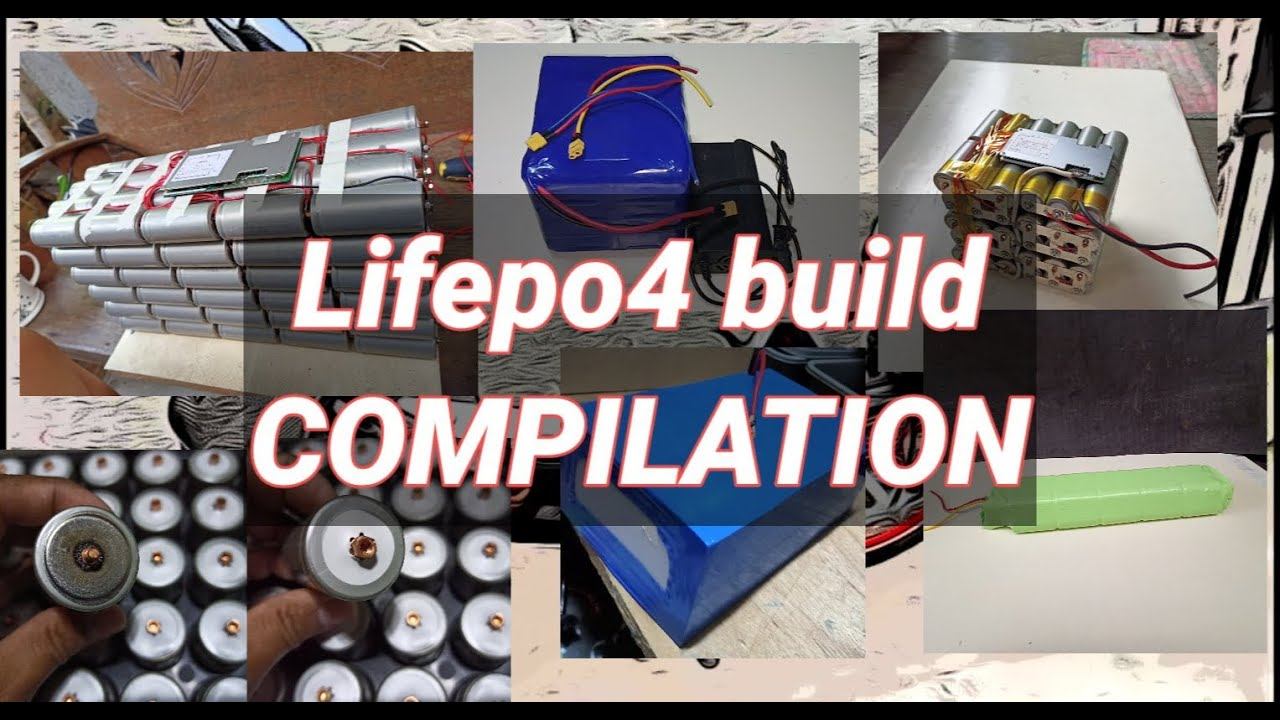 Lifepo4 Battery Build Compilation смотреть онлайн