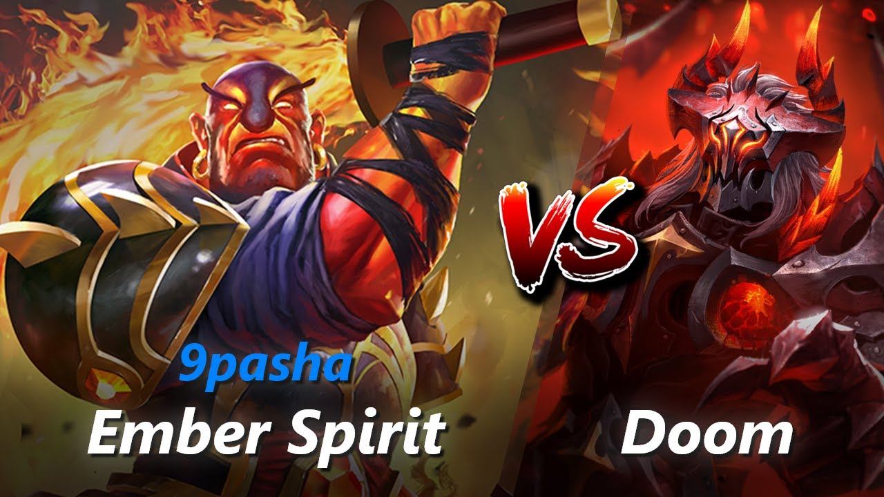 How to Ember Spirit safelane vs Doom/Nyx Assassin (feat. 9pasha) | First 10 minutes смотреть онлайн