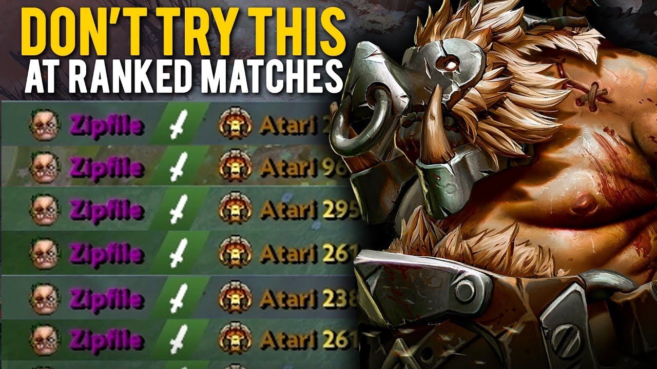 DON'T TRY THIS AT RANKED MATCH!! Zipfile Pudge GOD DEFEAT Clinkz At MID | Pudge Official смотреть онлайн