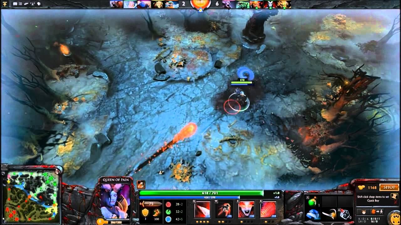 Dota 2 Queen of Pain Part 1 смотреть онлайн