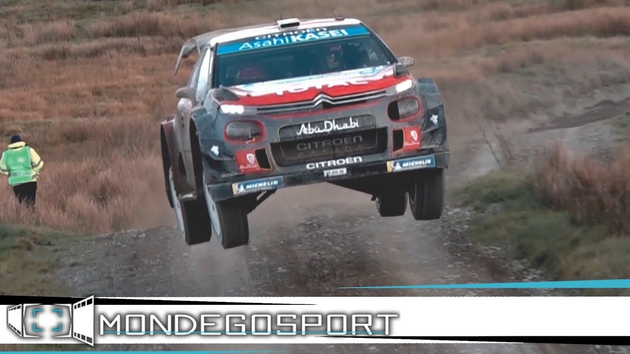 #WRC WALES RALLY GB 2018 | HIGHLIGHTS | AMAZING FLATOUT SHOW [FULL HD] смотреть онлайн