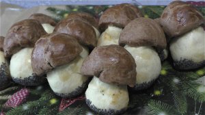 Боровики! Грибы боровики из теста!