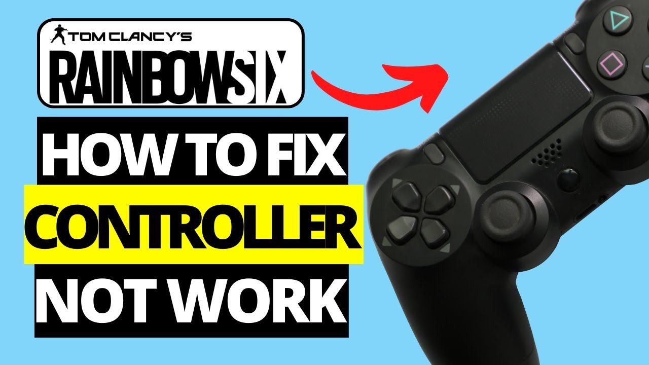 How To Fix Controller / Gamepad Not Working On Rainbow Six Siege PC смотреть онлайн