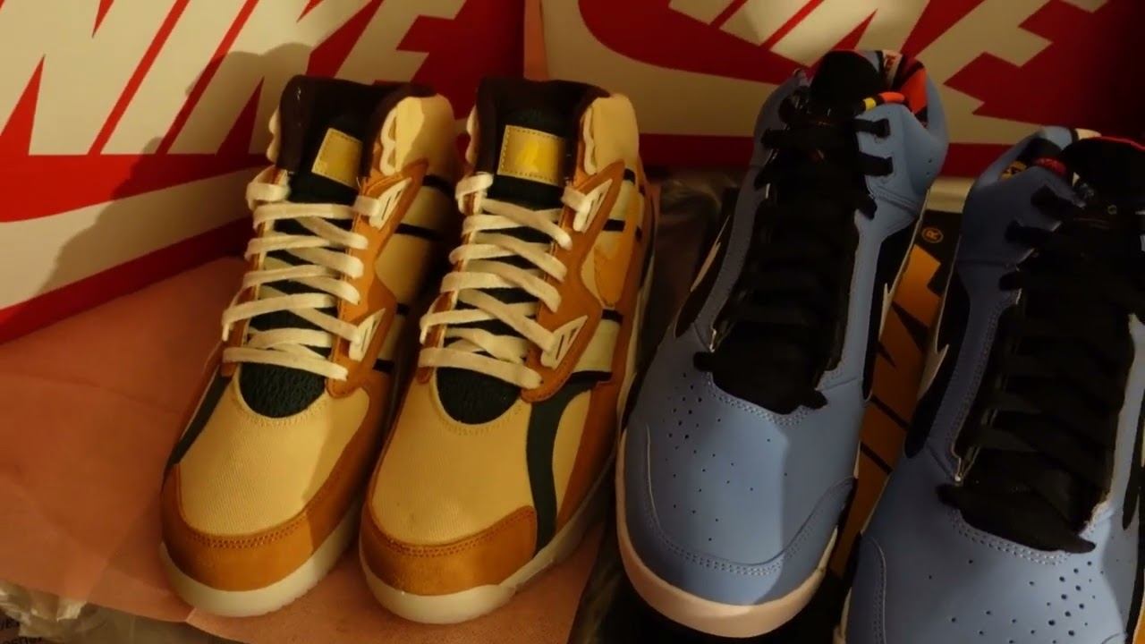 AIR JORDAN 5 JADE HORIZON! SNEAKER REVIEW! смотреть онлайн