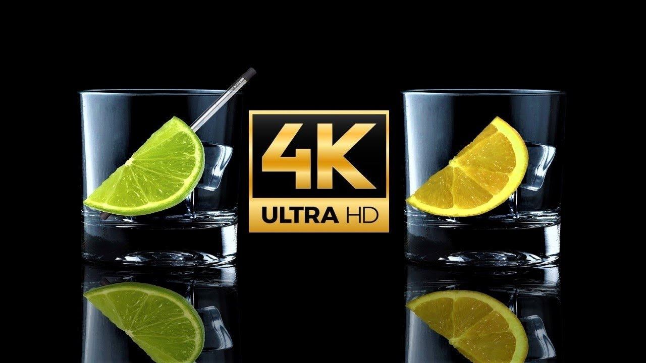 Bright Colors & Contrast 4K High Resolution Beverage Video #4k #8k #oled #beverages #ultrahd #qdole смотреть онлайн