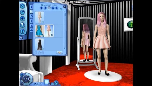 TheSims3. Создание персонажа: Аманда МакКенси. смотреть онлайн