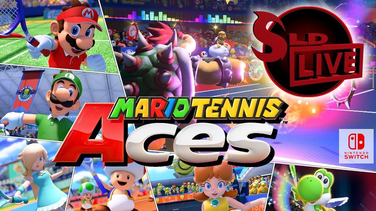 🎾 Mario Tennis Aces 004.2 Let's Rally! | SLD Live! 🎾 смотреть онлайн