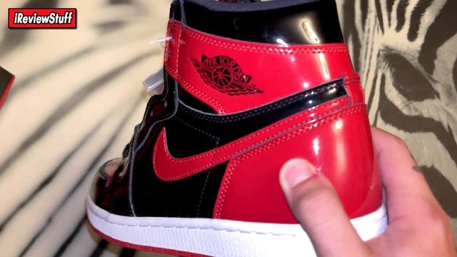 Nike Air Jordan 1 "Bred Patent Leather" - YesKicks Review смотреть онлайн