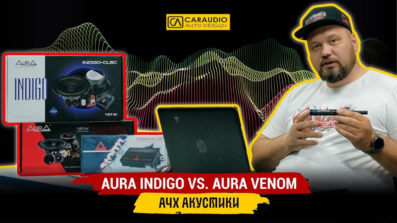 AURA Indigo vs. AURA Venom АЧХ смотреть онлайн