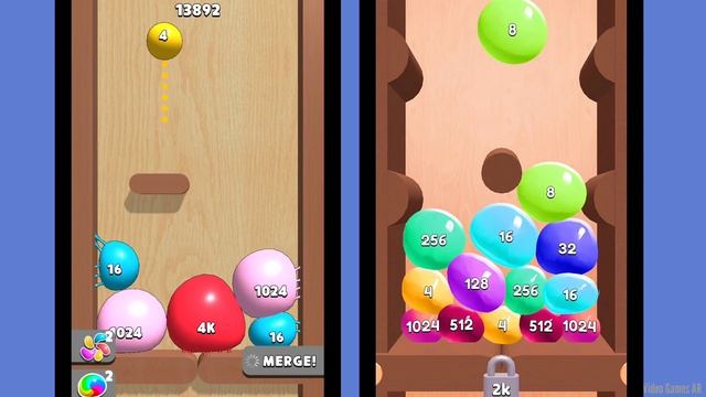 Blob Merge 3D vs Jelly 2048 - Max Level Gameplay смотреть онлайн