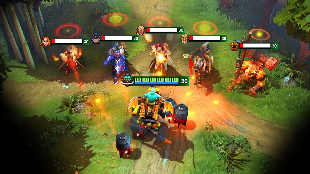 why Gyrocopter is Broken without items - Dota 2 7.35b смотреть онлайн