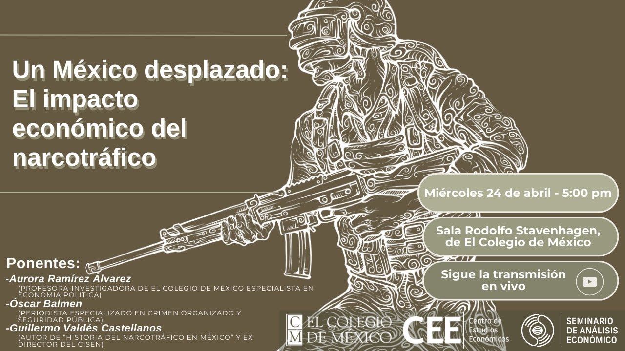 SEMINARIO DE ANÁLISIS ECONÓMICO | Un México desplazado: El impacto económico del narcotráfico. смотреть онлайн