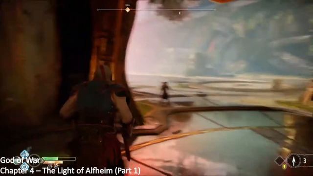 God of War Gameplay(PS4) - Chapter 4 The Light of Alfheim (Part 1) смотреть онлайн