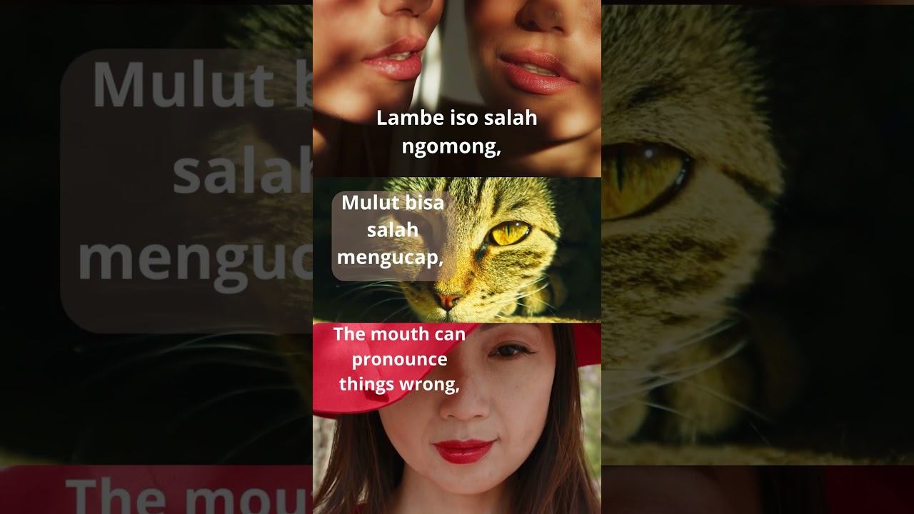 Pepatah Jawa (Quotes/Nasehat) "Mata telinga mulut hati" смотреть онлайн