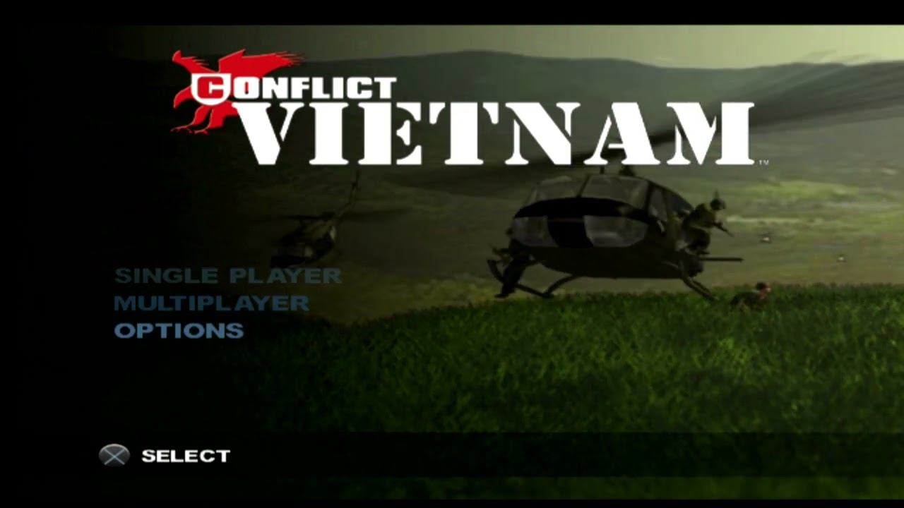 Conflict: Vietnam - PS2 - XMB, Game Launch & Title Screen Music. смотреть онлайн