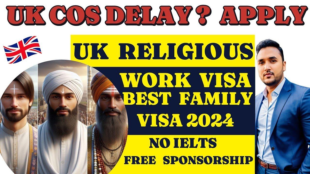 Waiting For CoS ? Apply For UK Religious Work Visa & Get Free Sponsorship | Dependants Allowed смотреть онлайн